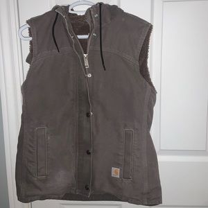 Women Carhartt Grey Vest